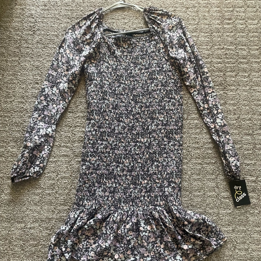 Floral Long Sleeve Dress